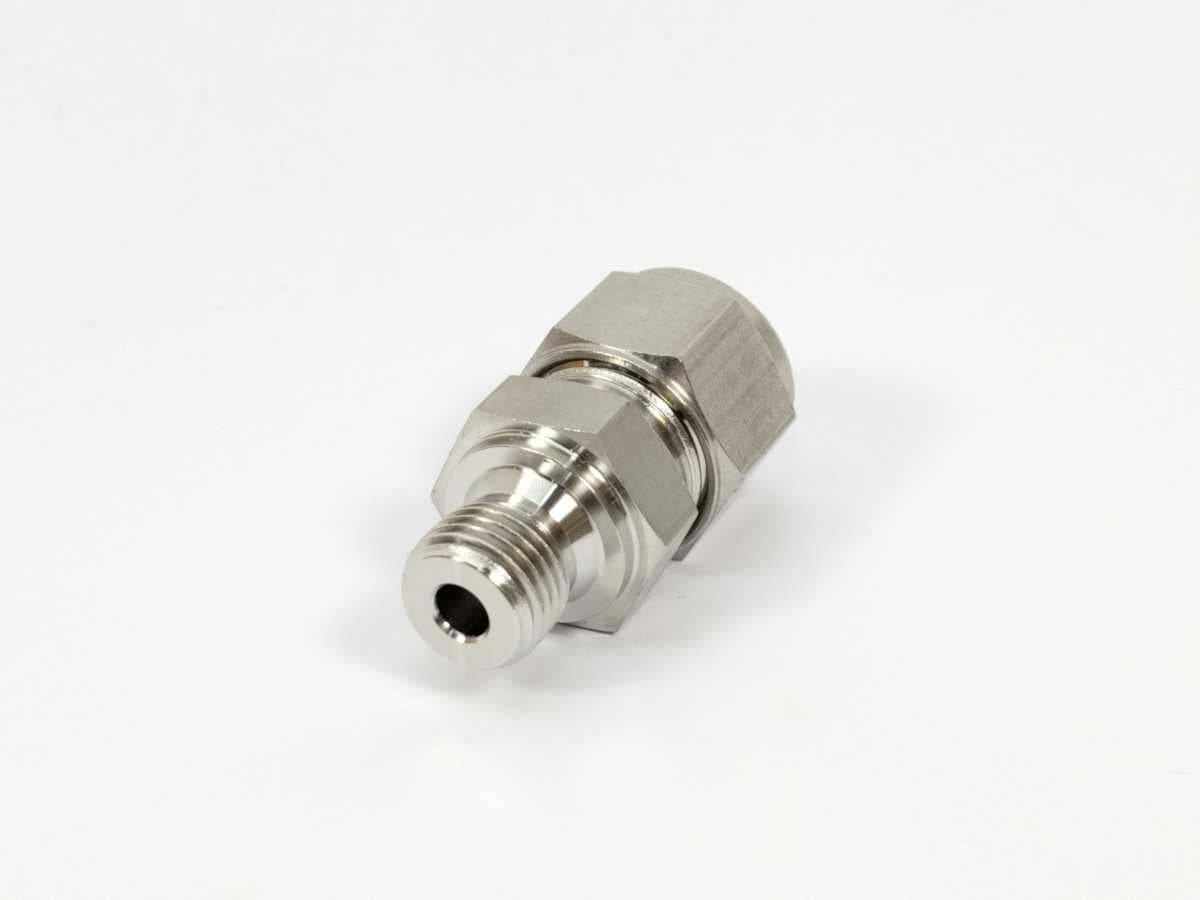 Hy-Lok ACMC12M-4G S316 Male Connector 12 mm 1/4" BSPP, Batch of 1 pcs.