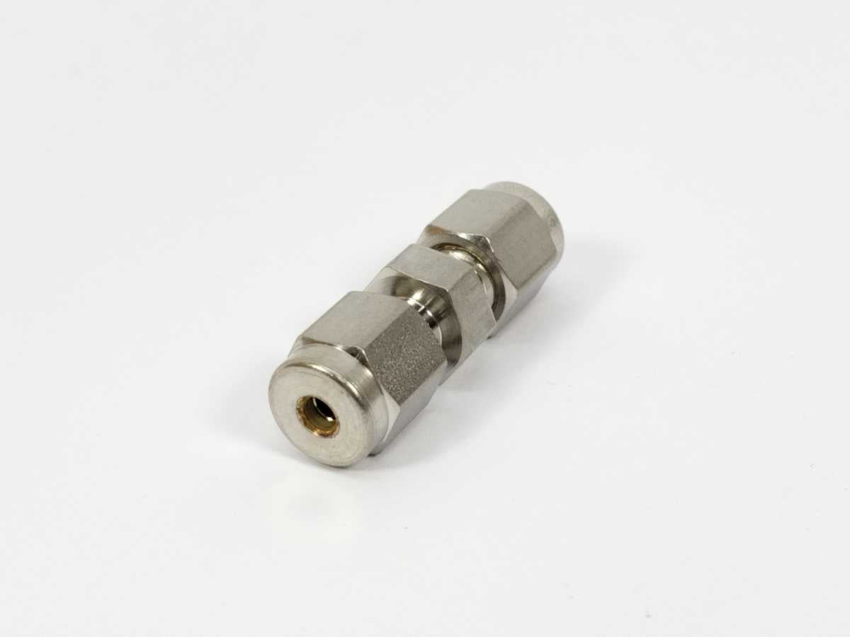 Swagelok SS-200-6 Stainless Steel Tube Fitting, 1/8 in. Tube OD Batch of 1 pcs.
