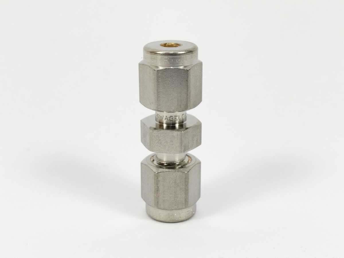 Swagelok SS-200-6 Stainless Steel Tube Fitting, 1/8 in. Tube OD Batch of 1 pcs.