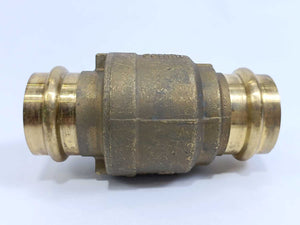 Cimberio cim 1222CRNL No Lead Ball Valve, 11/4", 250psi, 35mm, Butterfly Handle