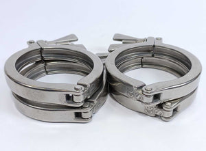 Roykon BP2-11B DS/ISO/SMS Clamp Ring 304 76.1mm, Batch of 4 pcs.