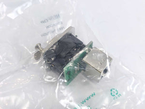 Neutrik NE8FDP EtherCon Ruggedized RJ 45 Feedthrough Receptacle 16 Pcs.