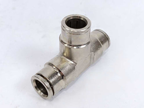 NORGREN 100601200 PNEUFIT Pneumatic Push-In Tee Fitting, 12 mm, Batch of 7 pcs.