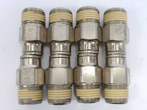 NORGREN 101251248 PNEUFIT Push-In Fitting 12mm, 1/2 BSPT, Batch of 8 pcs.