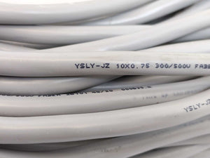 YSLY-JZ 10X0.75 Control Cable 300/500V, Approx. 90 meters
