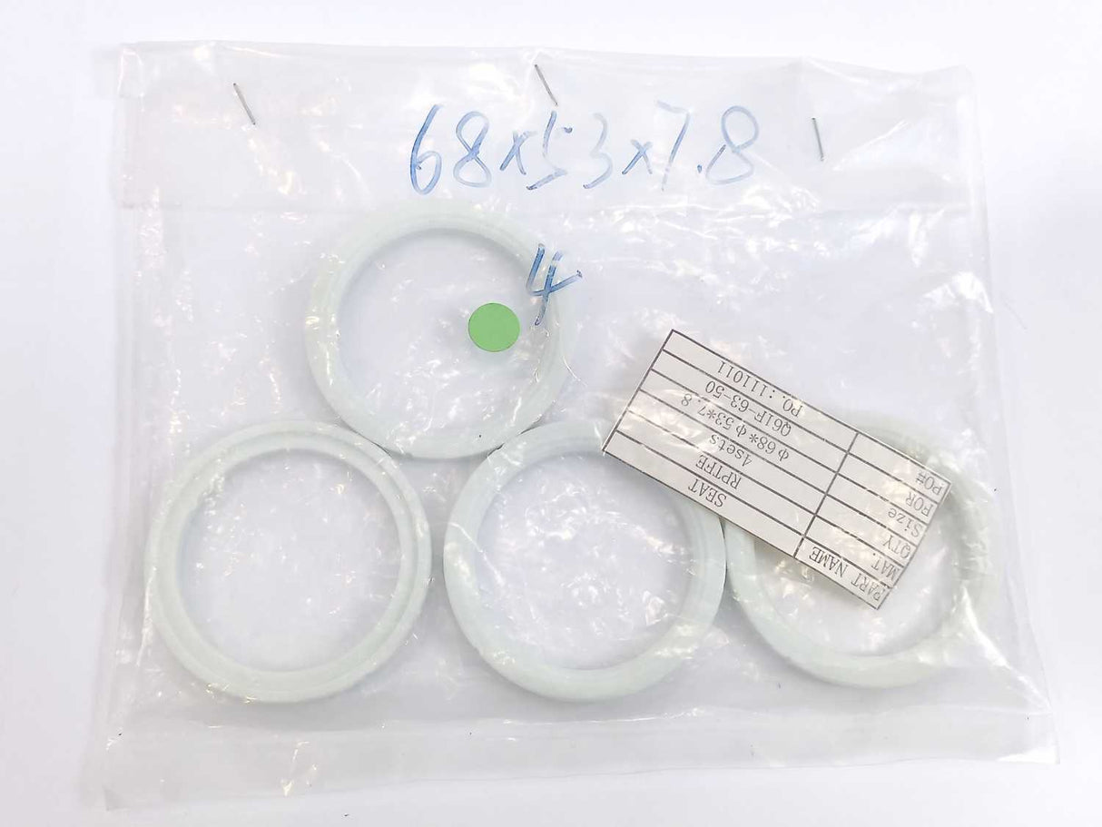 SEAT RPTFE Reinforced Teflon Valve Seat, ø68*ø53*7.3, Batch of 4 pcs.