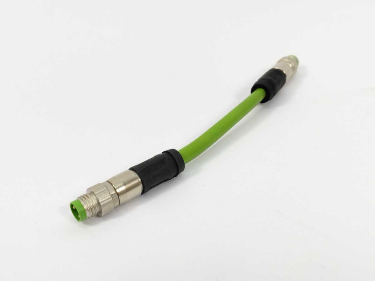 Beckhoff ZK1090-3131-0001 EtherCAT Cable M8, Plug, Straight, Male, 4-Pin