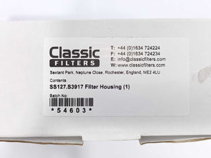 Classic Filters SS127.S3917 Filter Housing