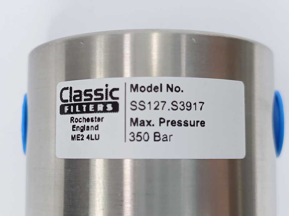 Classic Filters SS127.S3917 Filter Housing