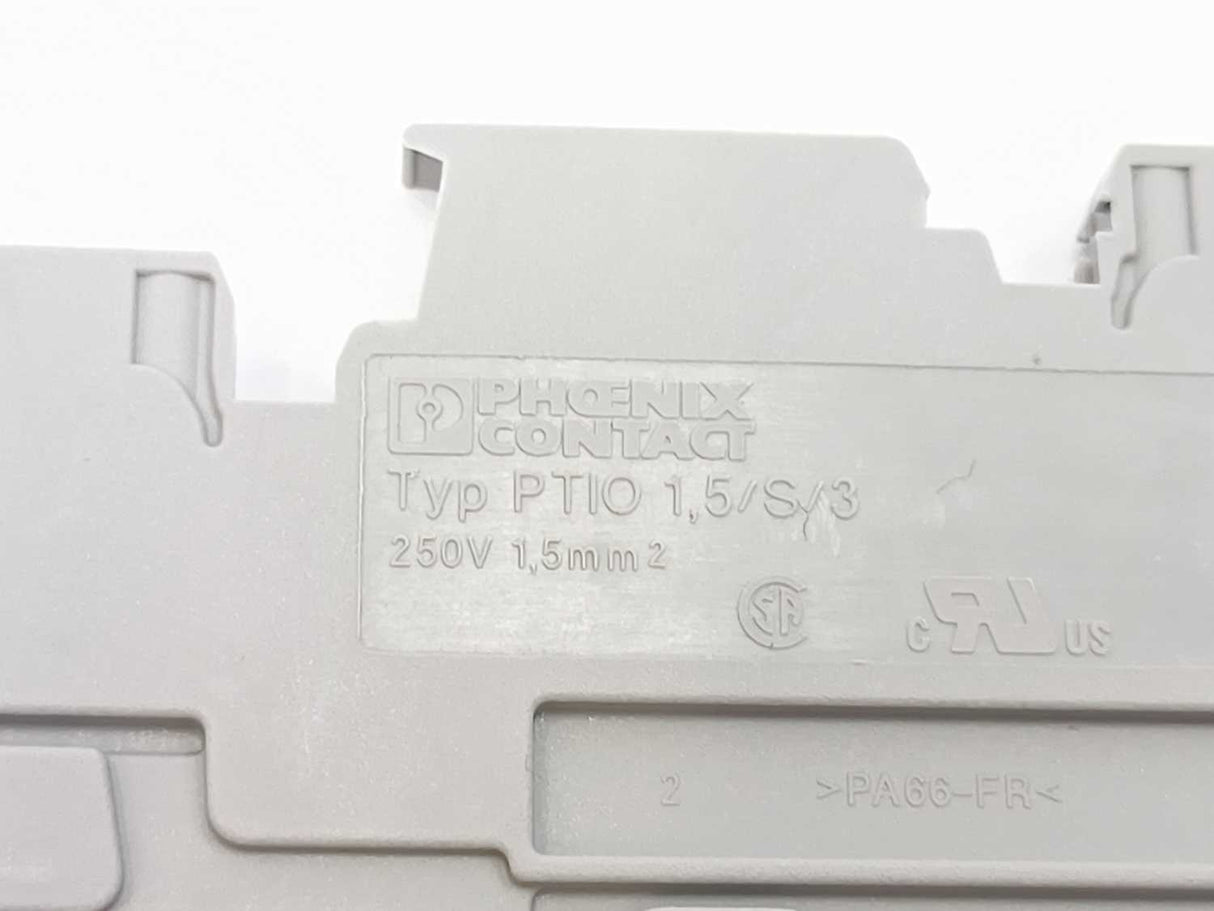 Phoenix Contact PTIO 1,5/S/3 250V 1,5mm2 324410 50 Pcs