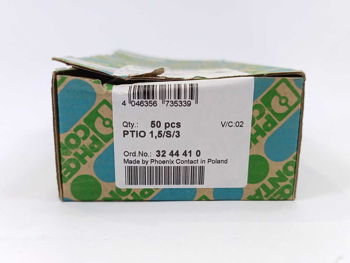 Phoenix Contact PTIO 1,5/S/3 250V 1,5mm2 324410 50 Pcs