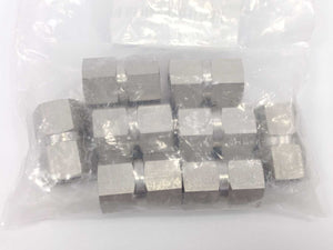 Swagelok SS-4-HCG HEX Coupling 1/4 in. Female NPT 8 Pcs. Batch