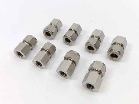 Swagelok SS-12M0-7-4 12mm Tubefitting 1/4 NPT 8Pcs. Batch