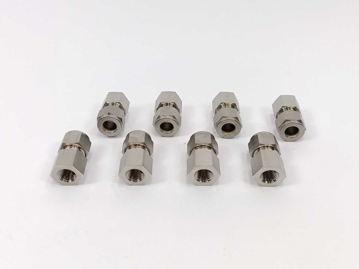 Swagelok SS-12M0-7-4 12mm Tubefitting 1/4 NPT 8Pcs. Batch