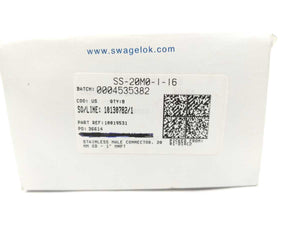 Swagelok SS-20M0-1-16 Male Connector 20mm Tube OD x1 in.