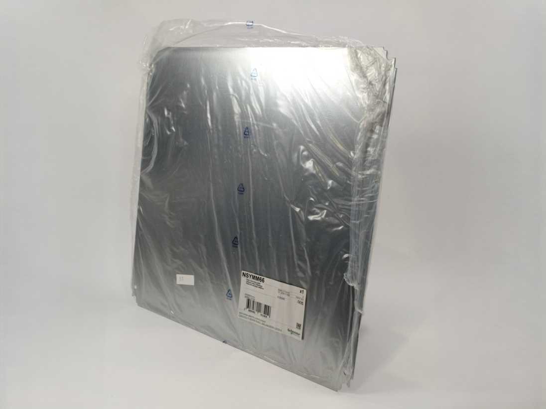 Schneider Electric NSYMM66 Plain Mounting Plate 600x600mm 5 Pcs.