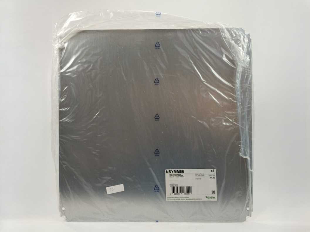 Schneider Electric NSYMM66 Plain Mounting Plate 600x600mm 5 Pcs.