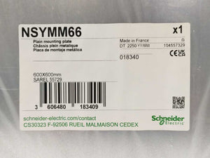 Schneider Electric NSYMM66 Plain Mounting Plate 600x600mm 5 Pcs.