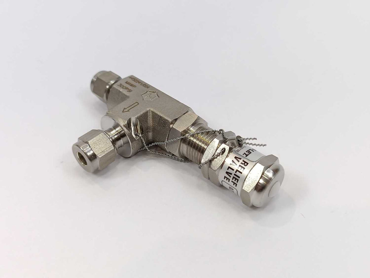 Ham-Let H-900-SS-L-6MM-SL-29PS-EP Relief Valve H900SSL6MMSL29PSEP