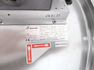 MAICO DZR 35/6 B Ex E Stahl 8118/121-804-C1587 Axial duct fan w/ Junction Box