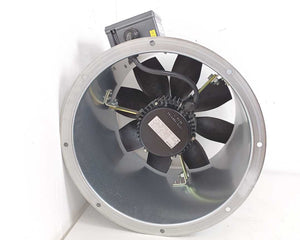 MAICO DZR 35/6 B Ex E Stahl 8118/121-804-C1587 Axial duct fan w/ Junction Box