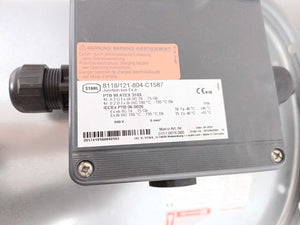 MAICO DZR 35/6 B Ex E Stahl 8118/121-804-C1587 Axial duct fan w/ Junction Box