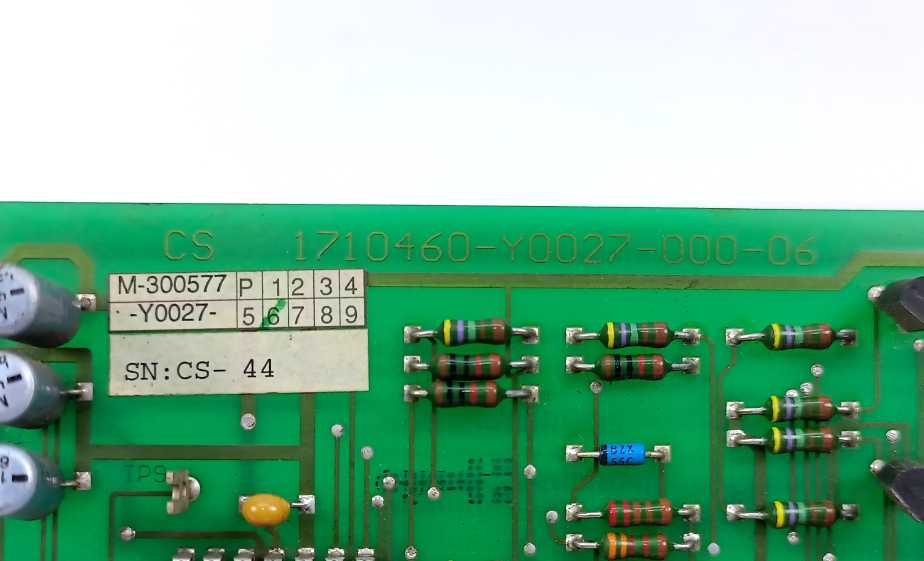 Siemens 1710460-Y0027-000-06 M-300577-06 S15 Control Board