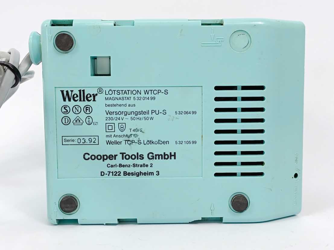 Weller WTCP-S Soldering Station w/ TCP-S tip & stand