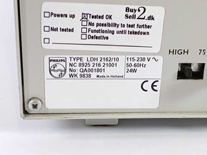 Philips LDH 2162/10 CCTV Video monitor CRT TV