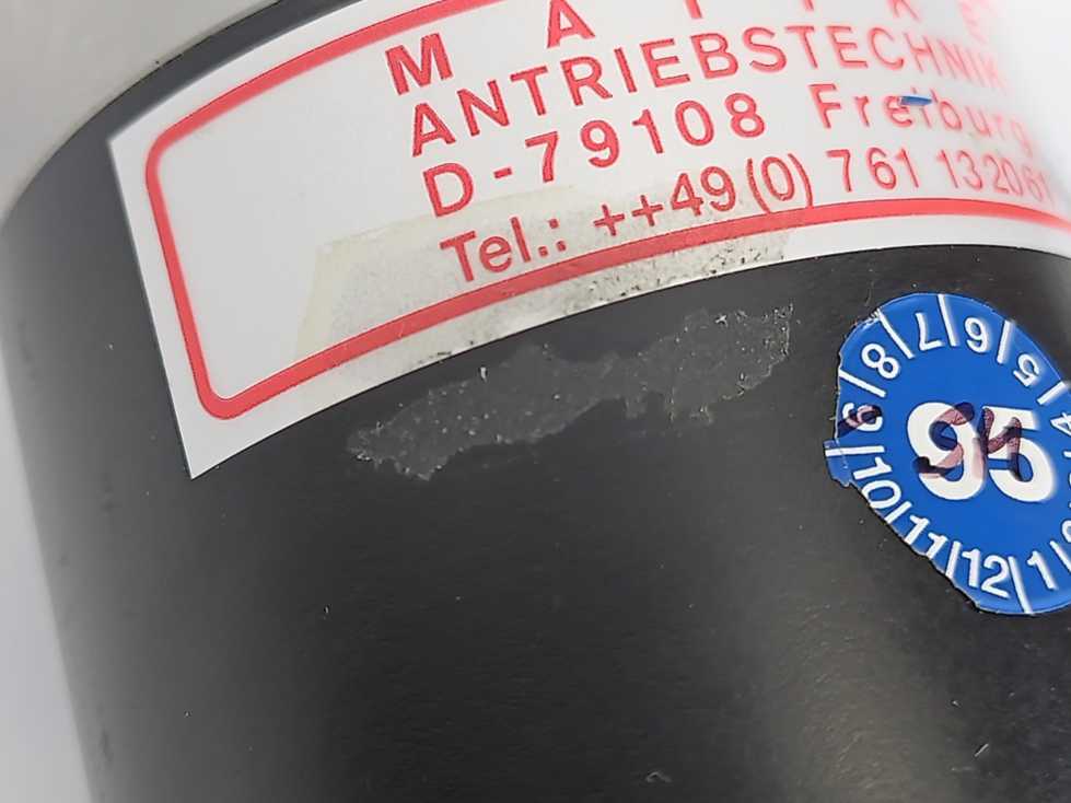 Mattke RS330ER1100 TBN206R1000 Servo Motor