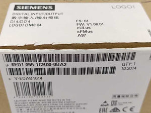 Siemens 6ED1055-1CB00-0BA2 Digital Input/Output Module LOGO! DM8 24
