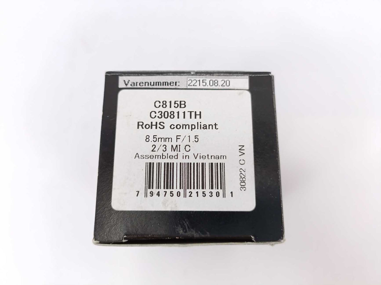 Pentax  C815B C30811TH C-Mount Industrial Lens