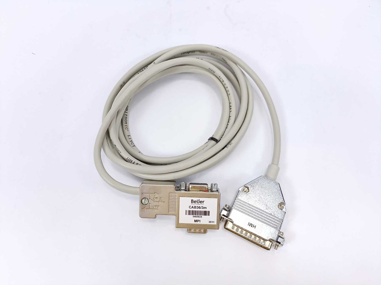 BEIJER ELECTRONICS CAB363M MPI to HMI Cable