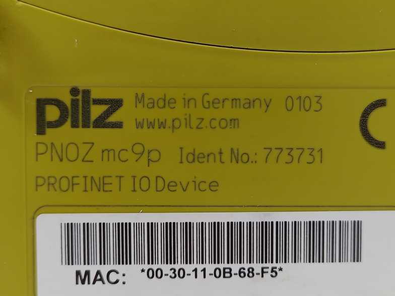 Pilz 773731 PNOZ mc9p Safety Relay
