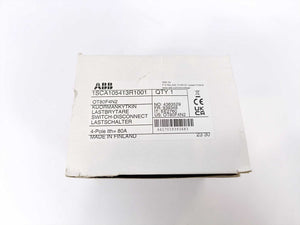 ABB 1SCA105413R1001 OT80F4N2 Switch Disconnector 600VAC 80A