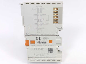 Beckhoff EL1512 EtherCAT Terminal, 2-Channel Digital Input