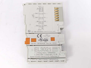 Beckhoff EL3021 1x Analog Input / Differential