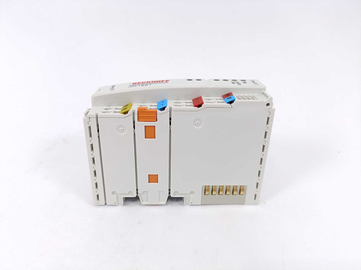 Beckhoff EK1501 EtherCAT Coupler with Multimode Fiber Poris