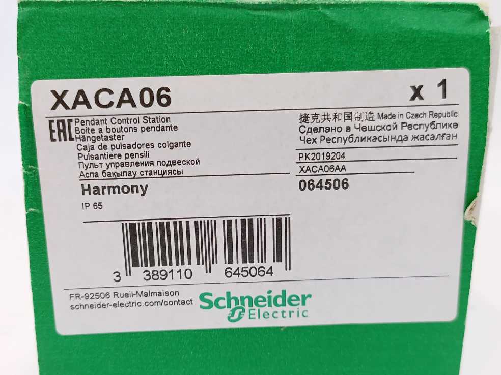 Schneider Electric XACA06 Pendant Control Station IP65