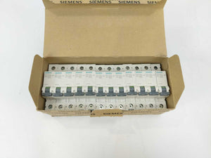 Siemens 5SL4110-6 Miniature Circuit Breaker, 10 A, Type B, 10 kA, 10 pcs. batch