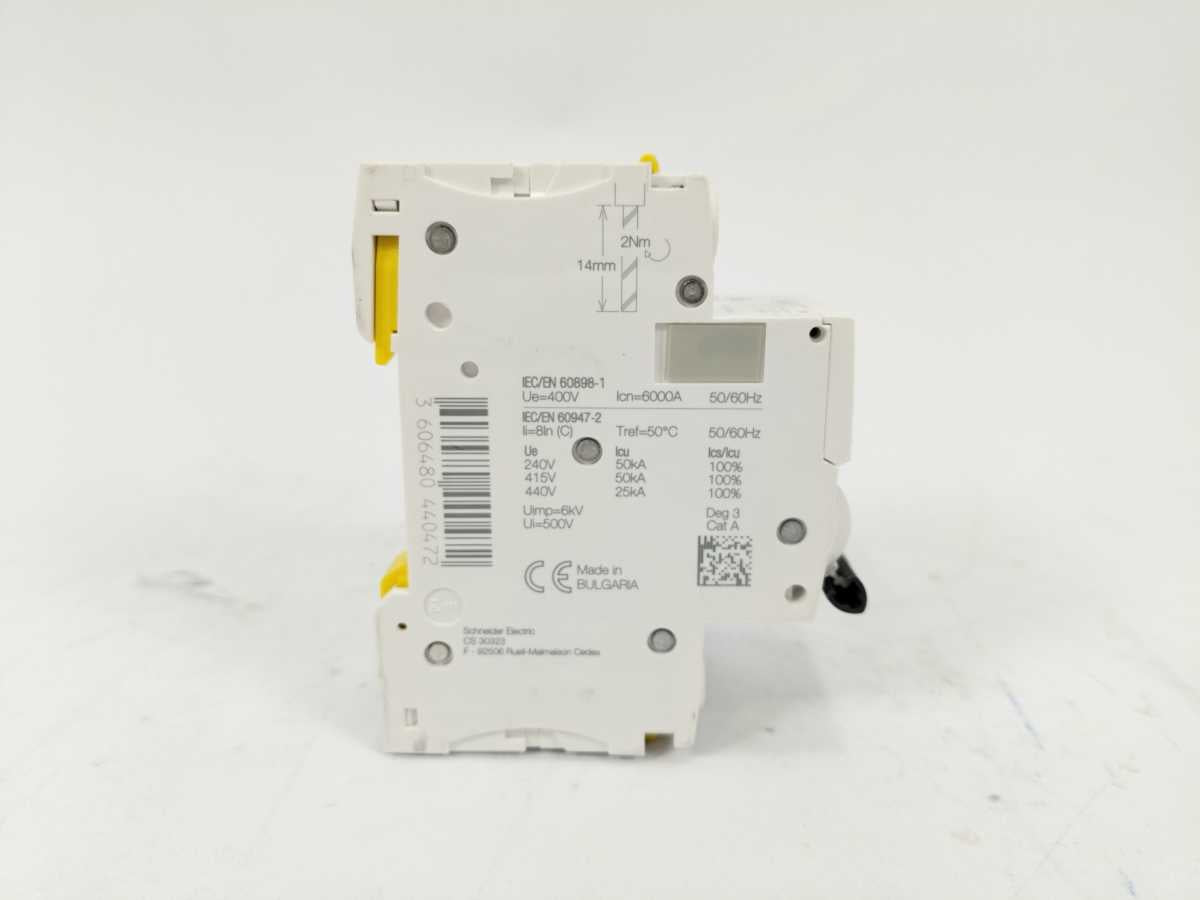 Schneider Electric A9F04204 Miniature Circuit Breaker C 4A, 6 pcs. Batch