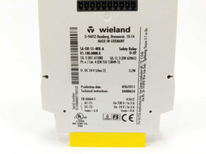 Wieland R1.180.0080.0 Safety Relay, U: DC 24 V (class 2) 3.2W