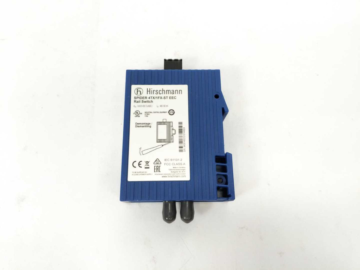 Hirschmann 4TX/1FX-ST EEC SPIDER Rail Switch