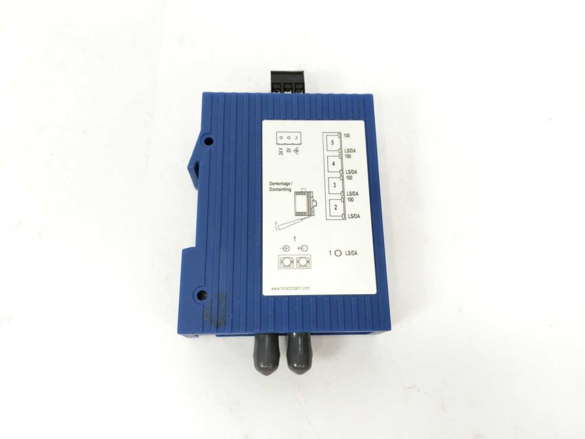 Hirschmann 4TX/1FX-ST EEC SPIDER Rail Switch