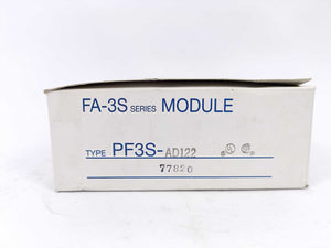 Idec PF3S-AD122 FA-3S Analog Input, 1-5VDC / 4-20 mADC