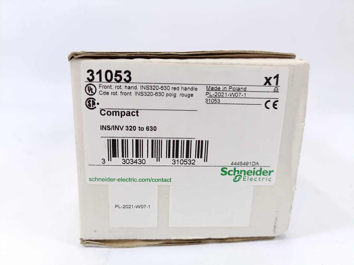 Schneider Electric 31053 Rotary Handle
