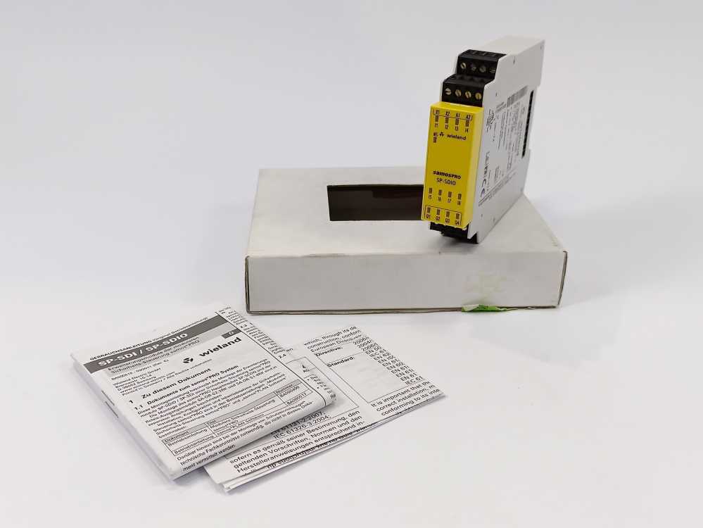 Wieland R1.190.0030.0 SP-SDIO84-P1-K-A Digital I/O-module DC 24V