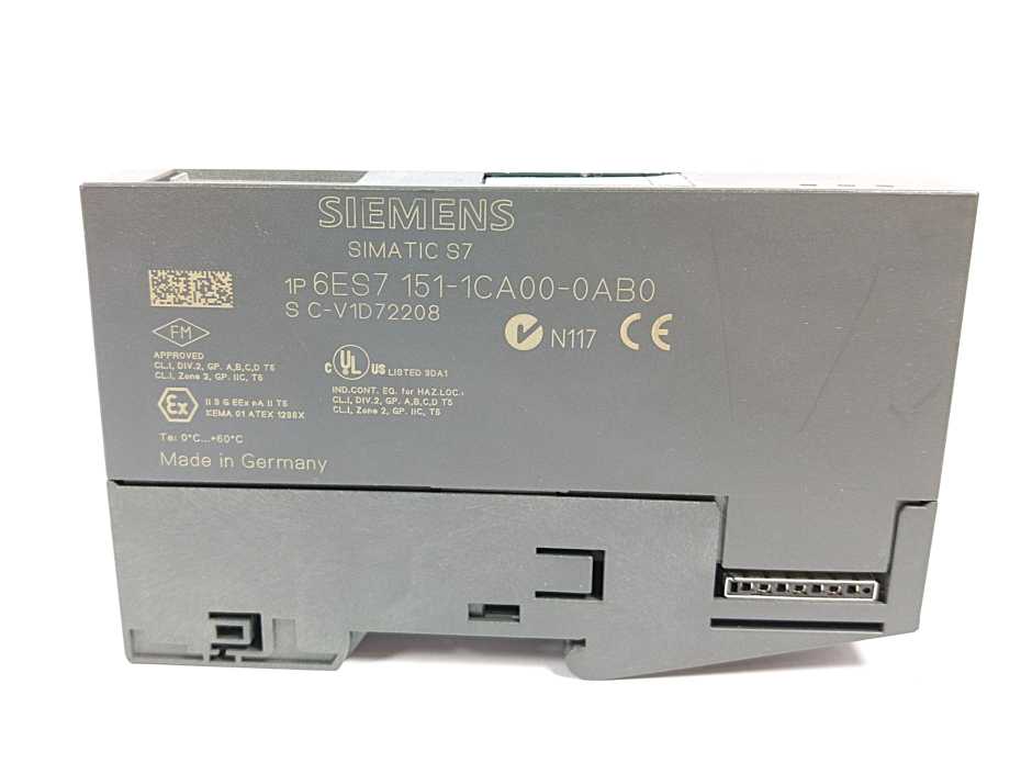 Siemens 6ES7151-1CA00-0AB0 SIMATIC DP Interface Module