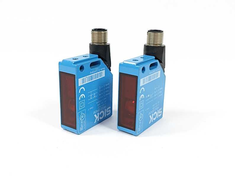 SICK 2019022 & 2019028 WE12-2P430 WS12-2D430 Photoelectric Sensor 2pcs