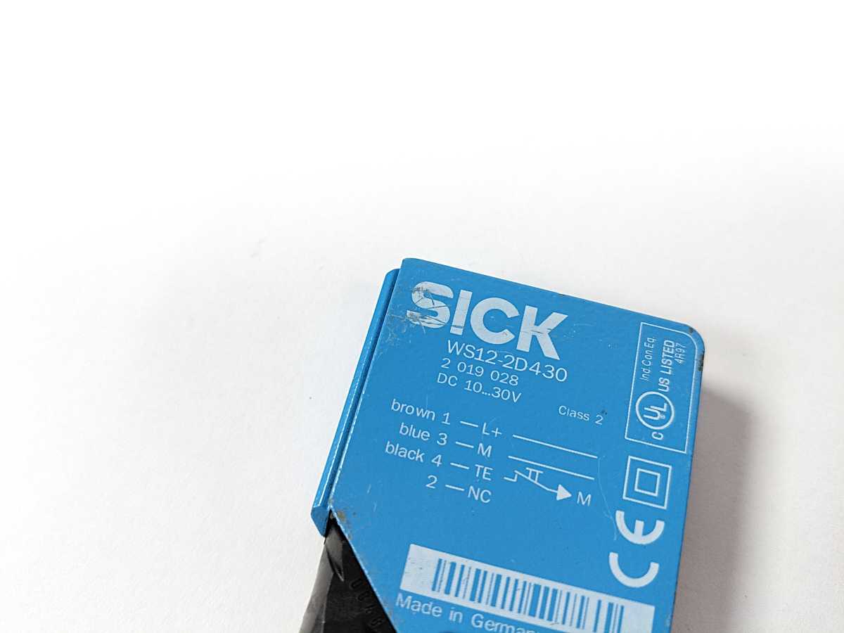 SICK 2019022 & 2019028 WE12-2P430 WS12-2D430 Photoelectric Sensor 2pcs